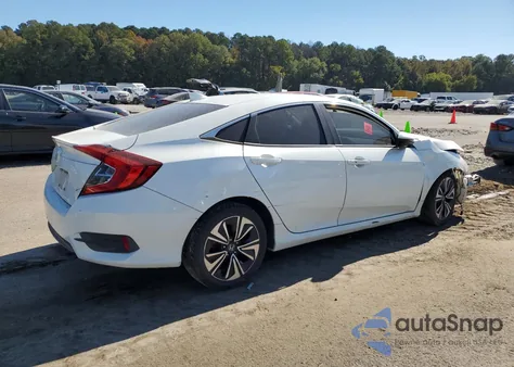 2018 Honda Civic Ex из США, поврежденный, VIN JHMFC1F35JX031079